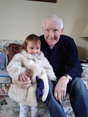 Grandad Mike and Chiara