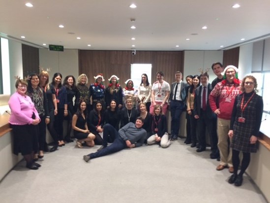 Santander Secretariat - Boardroom at Christmas (2016)