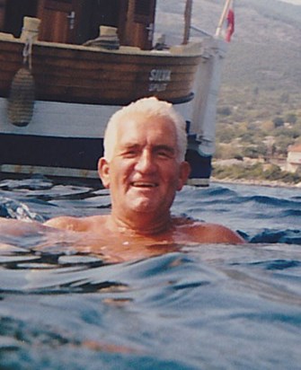David on Holiday in Yugoslavia