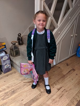 First day at school. Xx