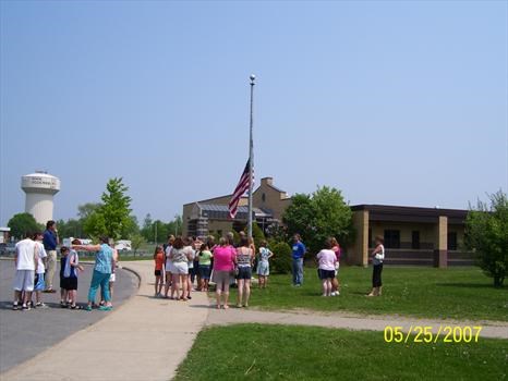 Flag Lowered