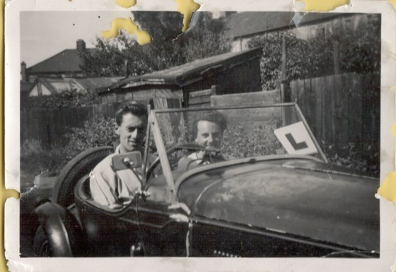 Pete Ames passed his driving test - not sure Alan ever did...