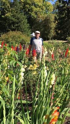 Bill enjoying a day out.