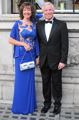 Deborah and Simon at the Noble Film Premier in Dublin, September 2014
