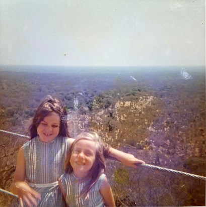 Deborah Anita Escarpment Road towards Zambian border 1974