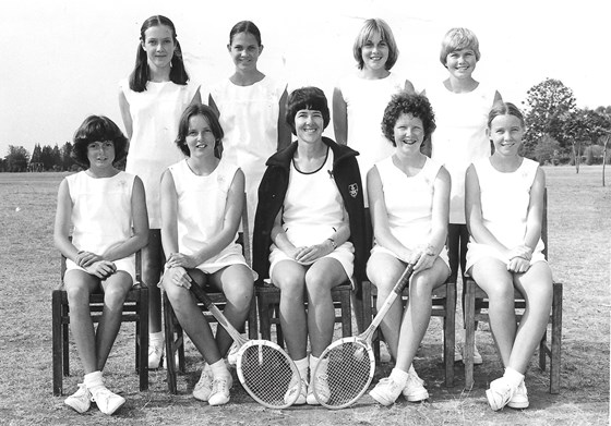 Deborah 'Anyone for tennis?' Marlborough High School Harare Zimbabwe 1981