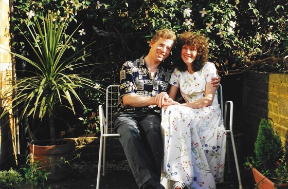 Deborah and Simon - The lovely couple Croydon 1998