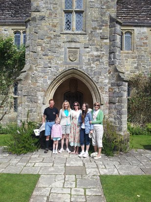 Family at the National Trust 2012