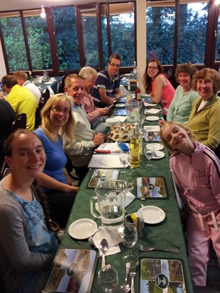Family at the Manor House Hotel  2015