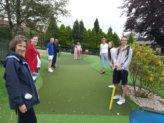 Crazy golf at the Manor House 2015
