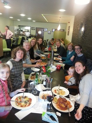 Family meal out at Rustington 2017