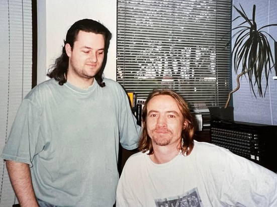 Bill and Jason at EA around 1997