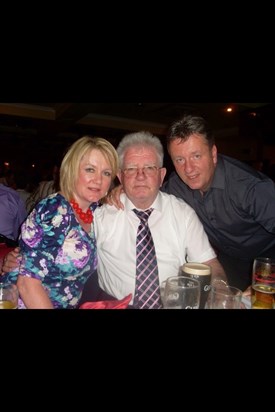 Father Andy, Son Nicky, daughter Mary xx