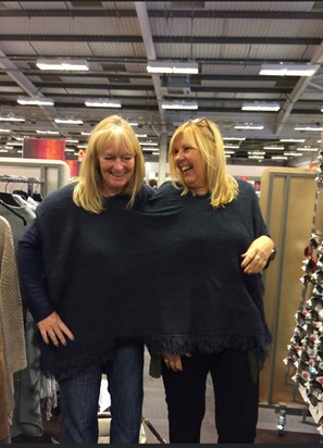 A poncho made for two! 