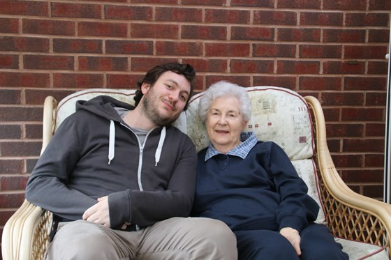 Ian & Grandma Feb 2018