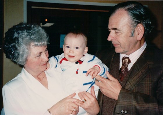 Doting Grandparents and Ian