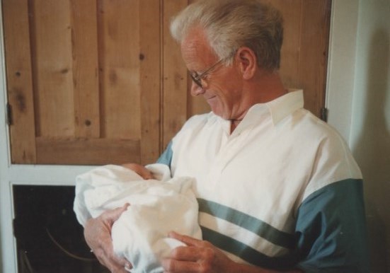 Terry with Grandchild