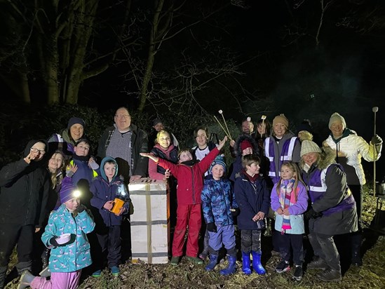 Warlingham Forest Schoolers stargazing