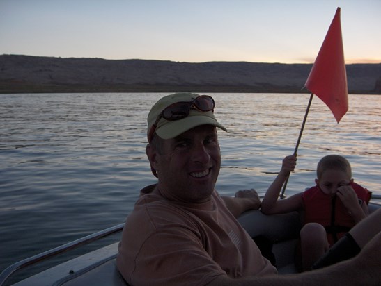 Good Times with Dad in Lake Powell 