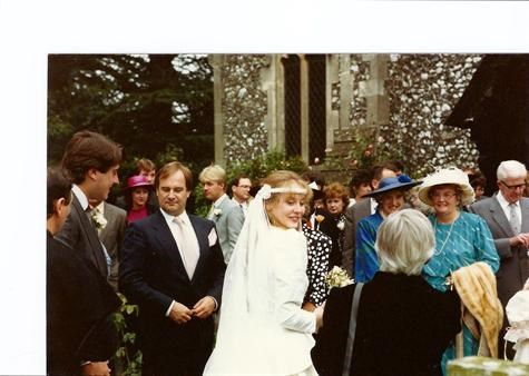 Sara and Russells Wedding, with Arthur