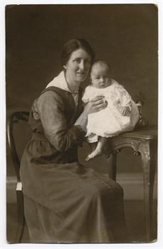 Baby Connie with Mother
