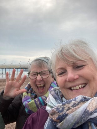 Fun at the beach in Devon 