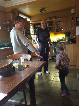 Ballet in the kitchen