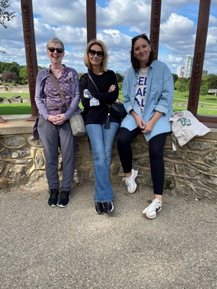 Deb, Karen & Me - Lesnes Abbey, Sept 2022