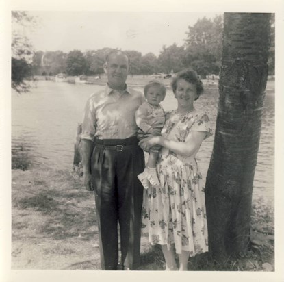 Grandad and Grandma Grice, from Burnley 