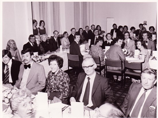 Connie Middle Table 2nd from Left 1976