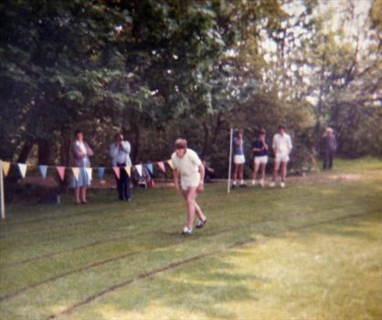 Mark at Sports Day Hurn Court school 1985