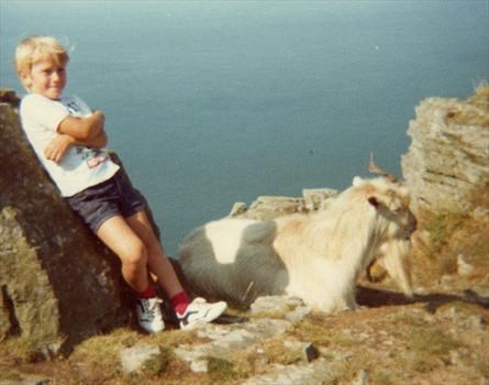 Valley of the Rocks, Lynton, September 1977