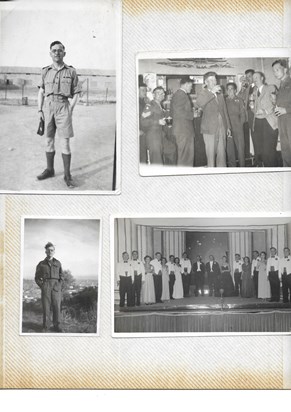 A collection of Sam in the Army days