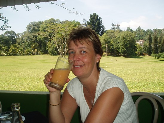 Lovely refreshing orange juice, Sri Lanka 2005