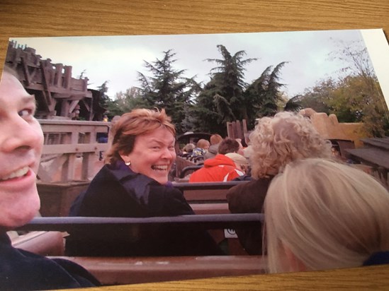 Just love this picture and the laughter we had on that ride in Disney xx????