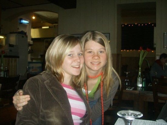 Katie and Harrie -  Date... when we made questionable fashion choices! 