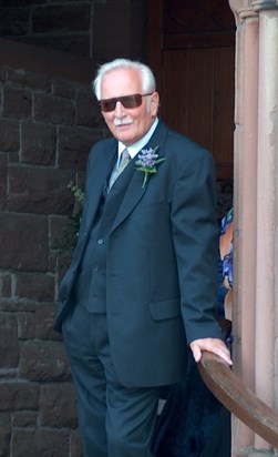 My favourite photo of John, taken at Matthews wedding in 2005