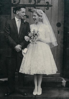 Margaret and Gerald's Wedding Day 28th November 1959