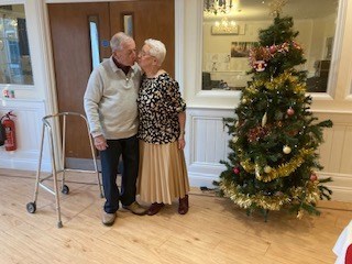 62nd Wedding Anniversary in Silversprings Care Home, lovely celebration