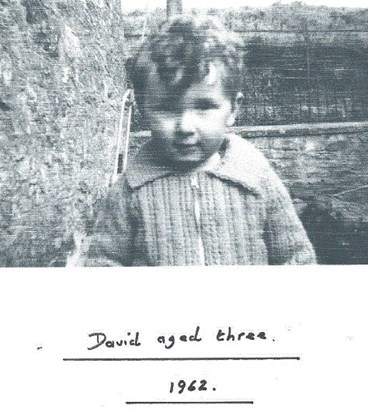 David aged 3