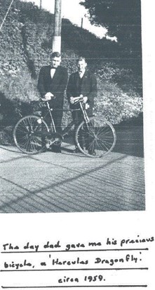 Dad Grandad and Bicycle