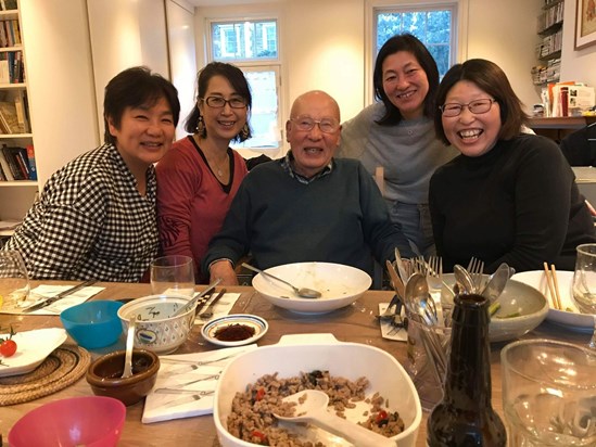 Oct. 2018 - Masako’s father’s visit