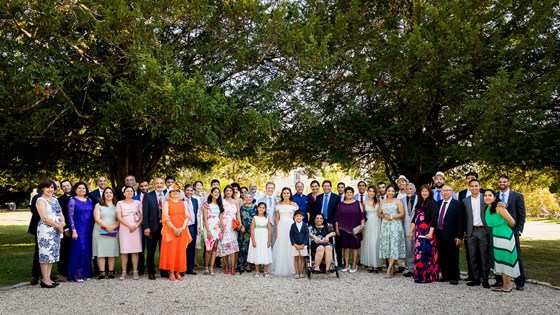 Family at K&N's wedding 13 July 2019