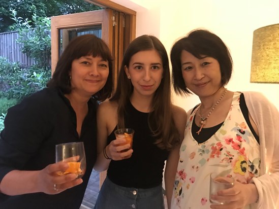 June 2018 - Fran’s house cocktail time