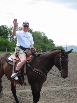 Ride 'em cowboy! North Dakota, 2003