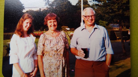 At Meadow bank summer party 1982