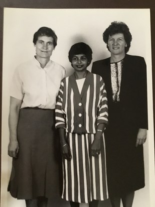 Rita, Effie and Lesley Barnardos 1988