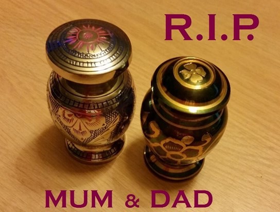 My Mum&Dad Mini Urns