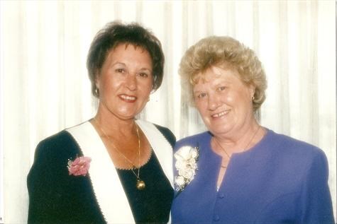 Mum & friend Joan 1996