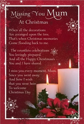 Another Christmas without you Mum, miss you so much xxxx